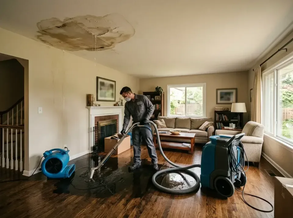 attic-pipe-burst-ceiling-drip-008 — frequently asked questions, Water Damage Restoration & Carpet Care in Missouri Valley, IA